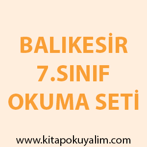 Balıkesir 7. Sınıf Kitap Seti