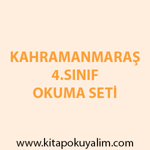 Kahramanmaraş 4. Sınıf Kitap Seti