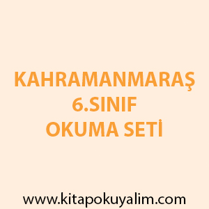 Kahramanmaraş 6. Sınıf Kitap Seti
